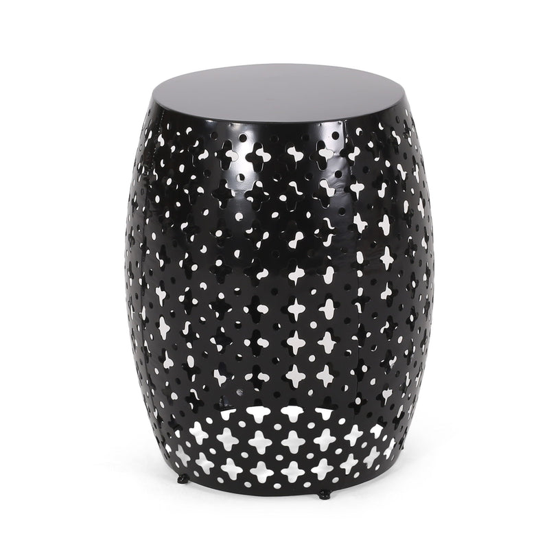Modern Design, Metal End Table, Large by HouseOfZazla