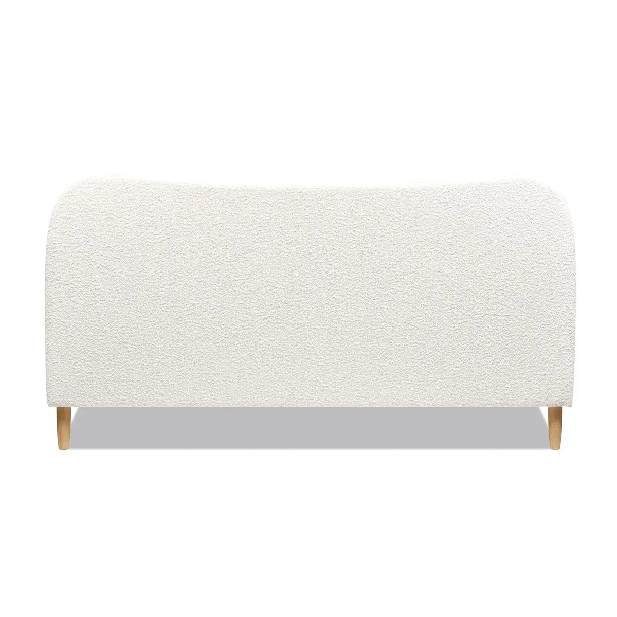 Roman - Curved Headboard Upholstered Platform Bed, photo 7 of 42