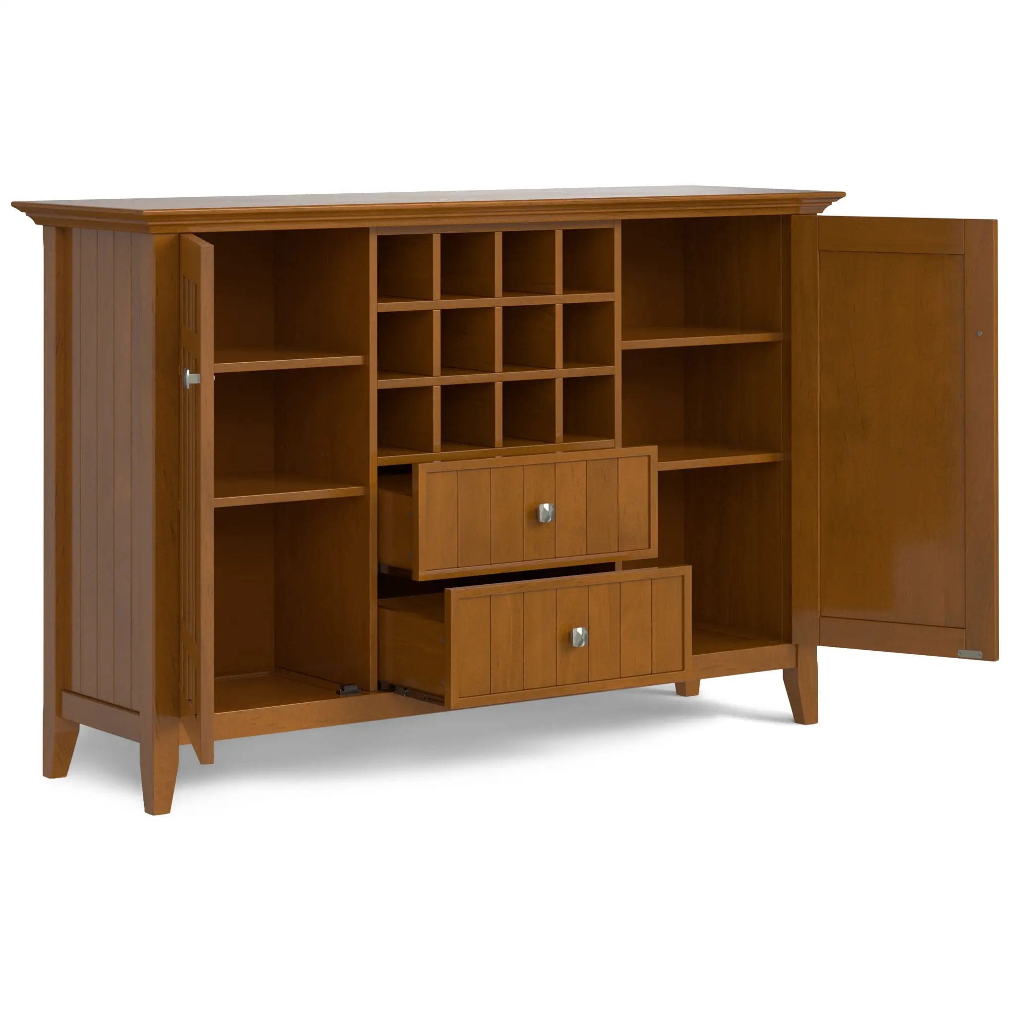 Bedford - Sideboard Buffet And Wine Rack by HouseOfZazla