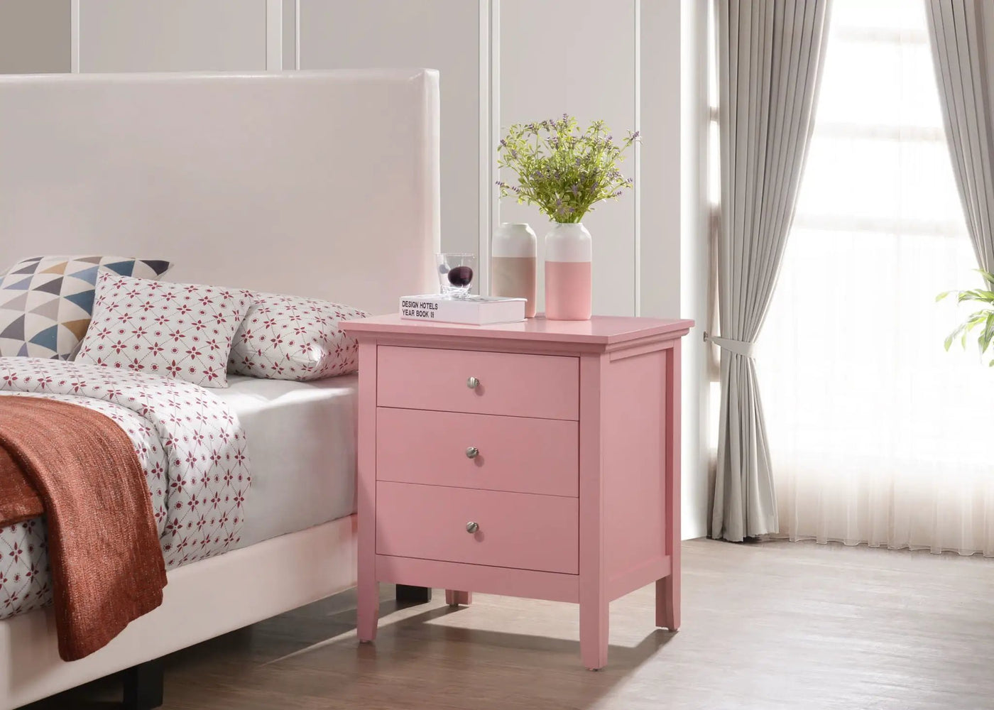 3 Drawer Nightstand & Dove Tailed Drawers by HouseOfZazla