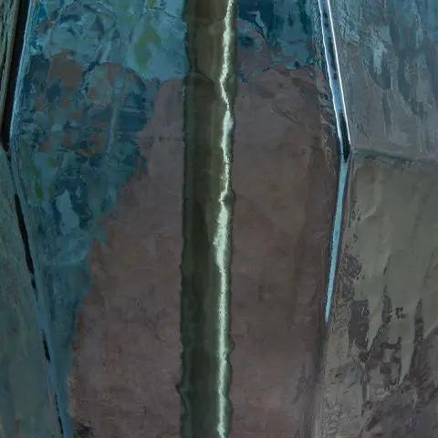 Tallow - Glass Table Lamp - Blue by Unique Piece Furniture