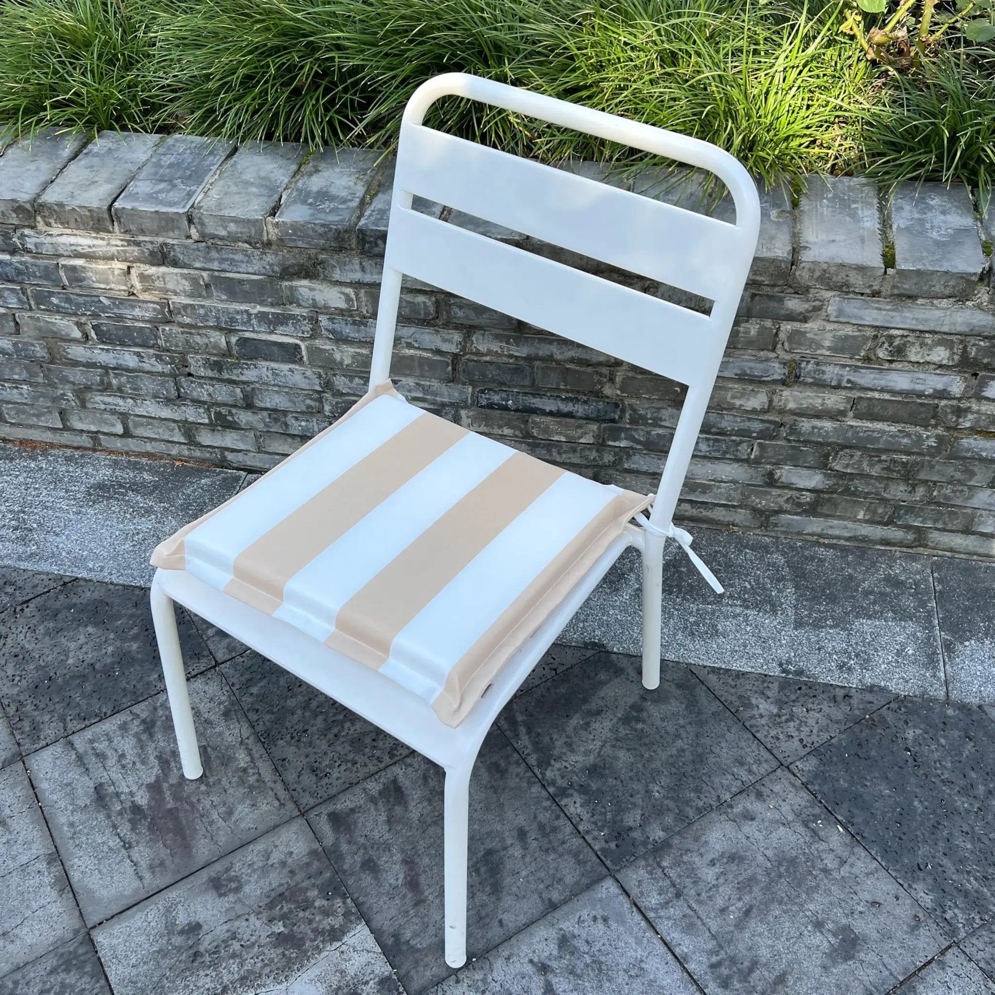 4PCS Outdoor Patio Seat Cushion Replacement - Khaki by HouseOfZazla