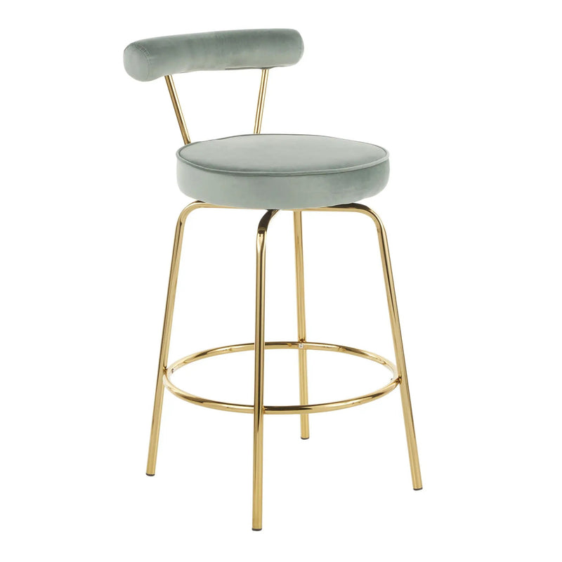 Rhonda - Glam Counter Stool (Set of 2) by Unique Piece Furniture