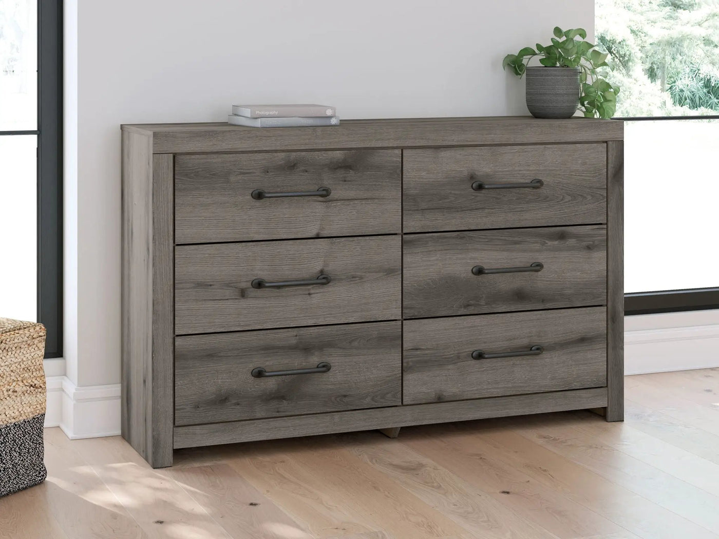 Graystorm - Six Drawer Dresser by Unique Piece Furniture