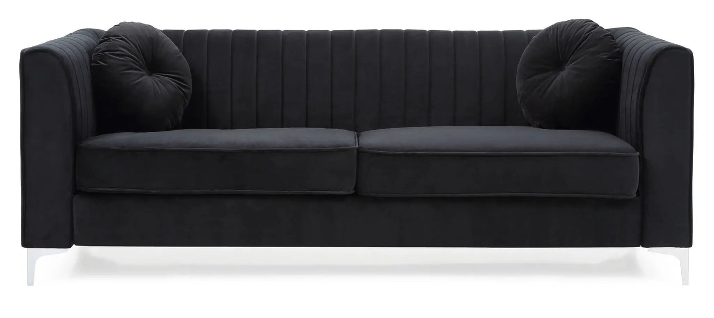 Delray - Micro Suede Sofa by HouseOfZazla