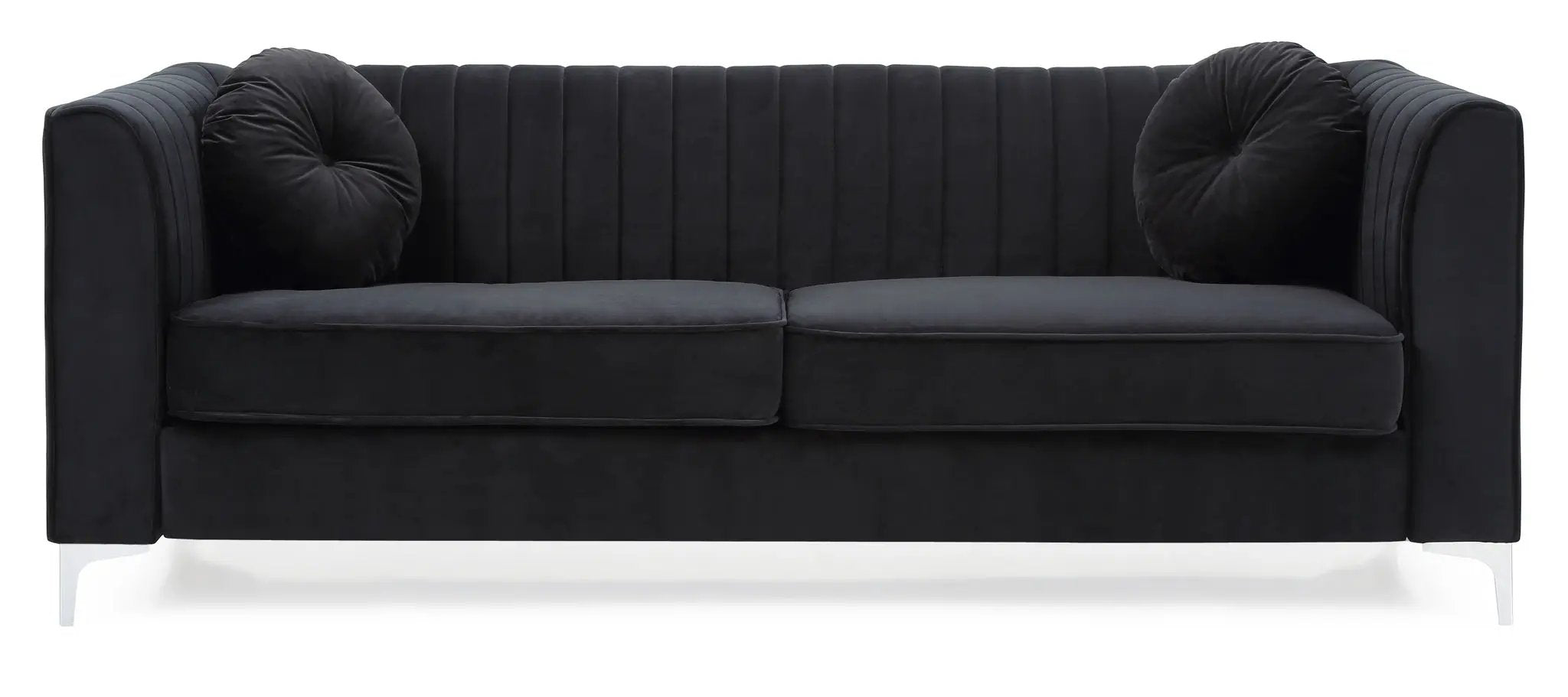 Delray - Micro Suede Sofa by HouseOfZazla