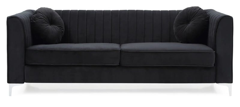 Delray - Micro Suede Sofa by HouseOfZazla