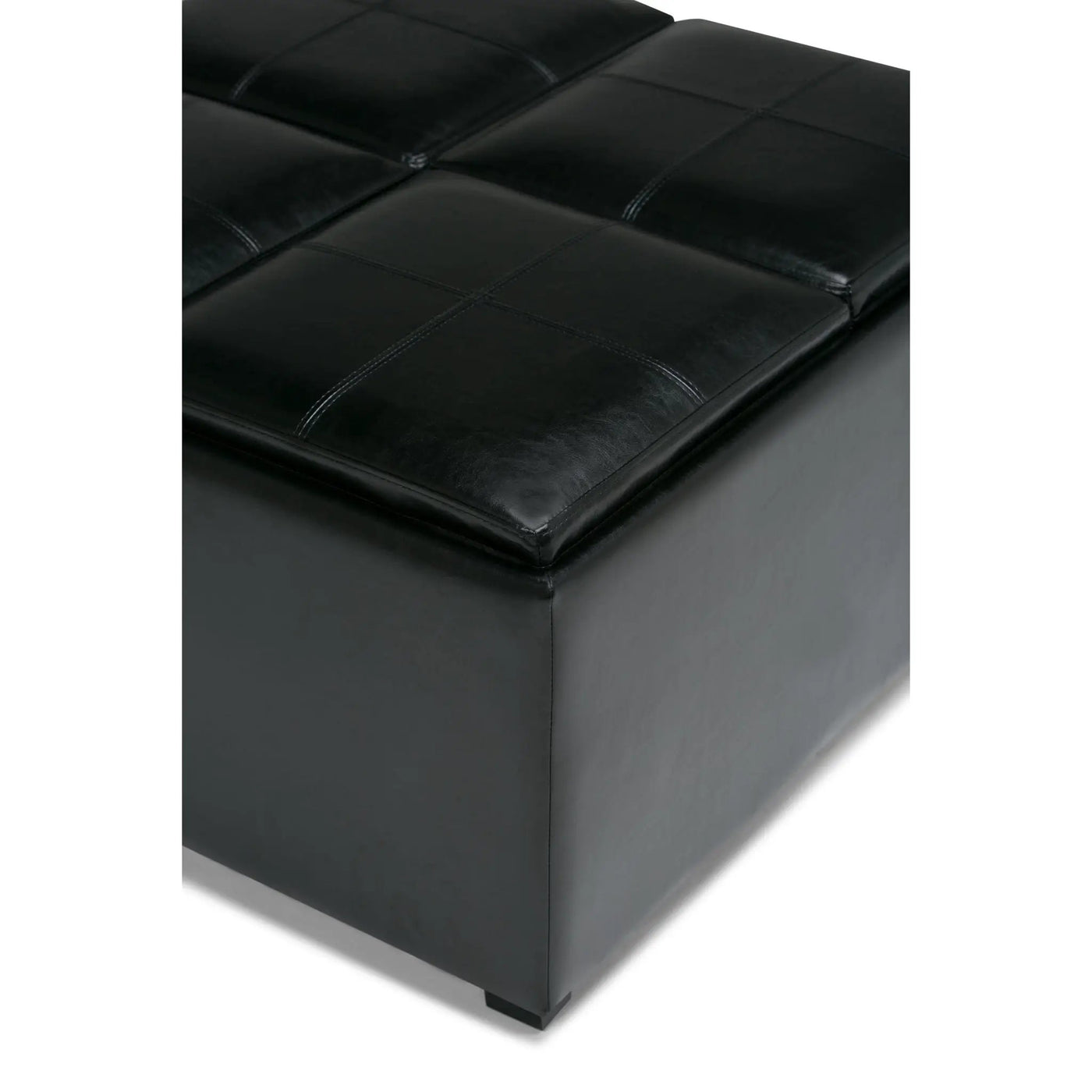 Avalon - Square Coffee Table, Storage Ottoman by HouseOfZazla