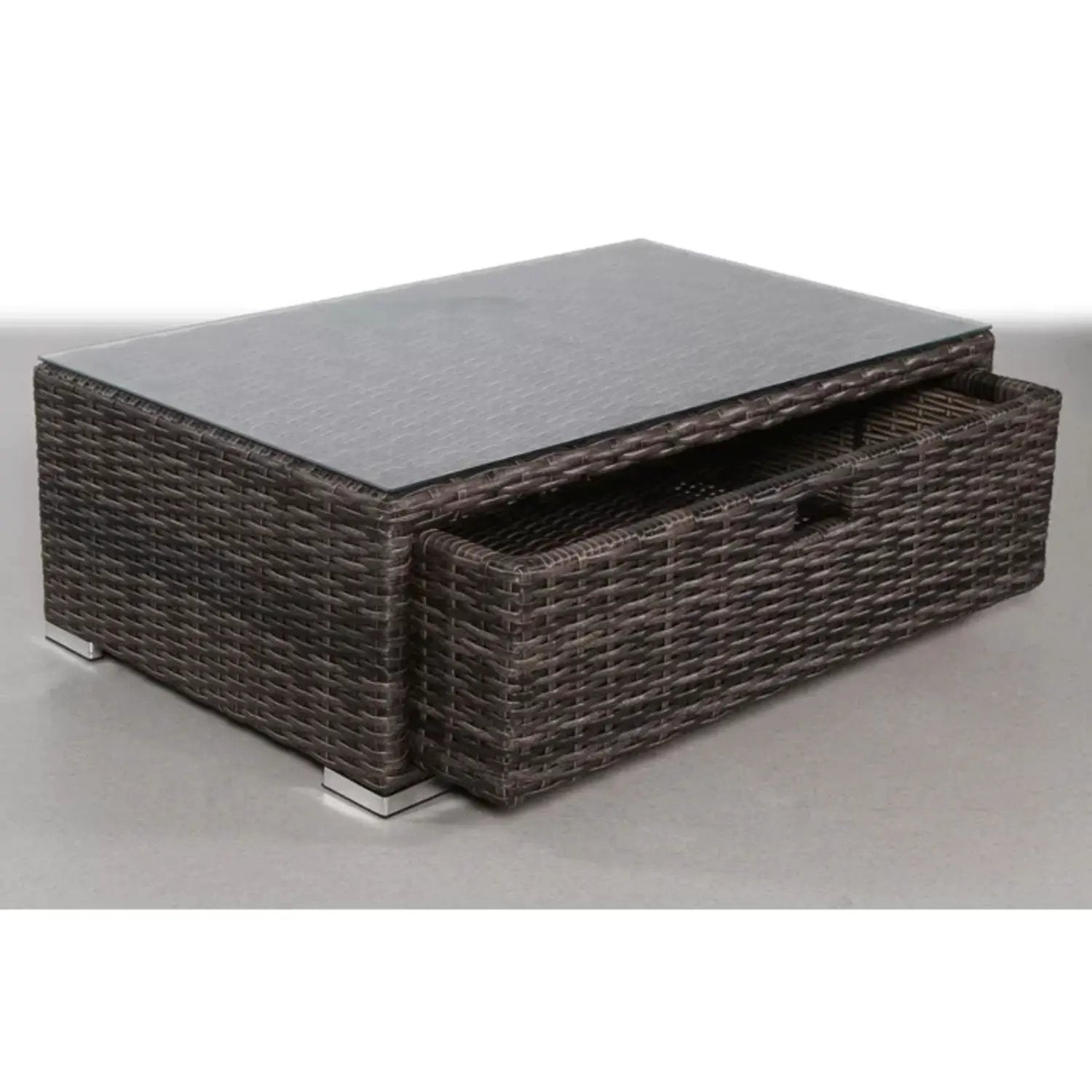 Stylish Rattan Wicker Person Seating Group With Premium Sunbrella Cushions Perfect For Outdoor Entertaining by HouseOfZazla
