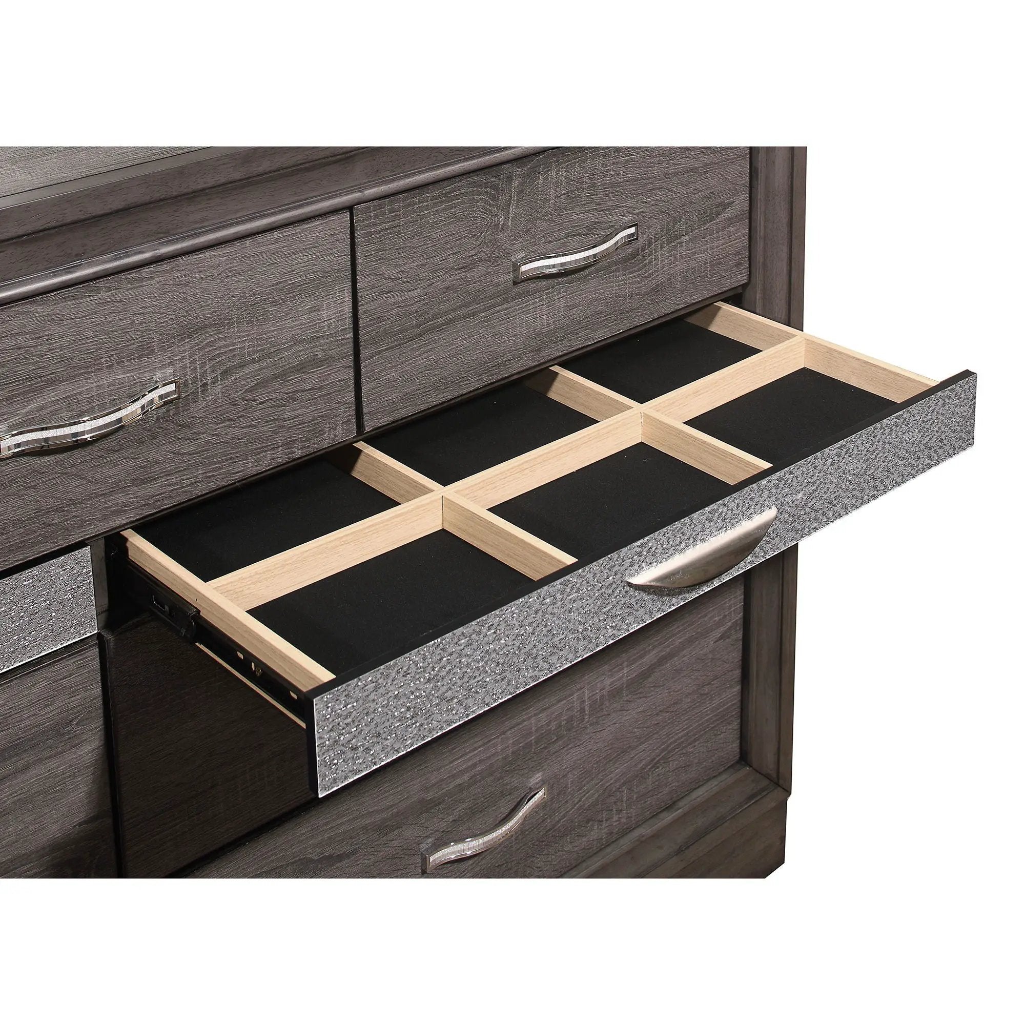 Ryder - Sparkle Dresser - Gray by HouseOfZazla