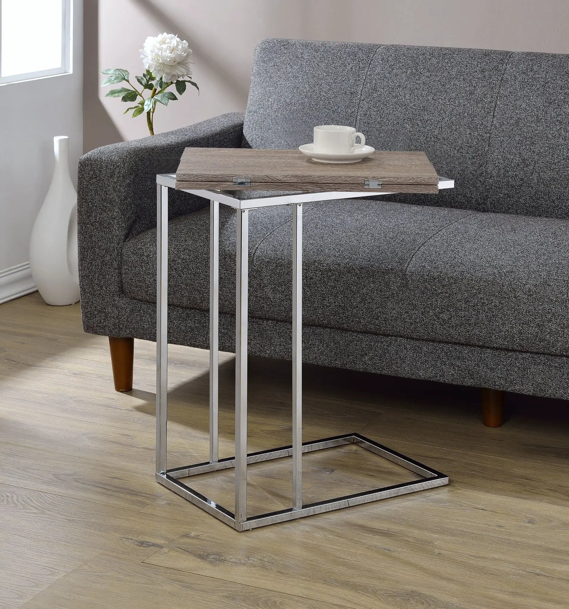Danson - Weathered Accent Table - Oak by Unique Piece Furniture