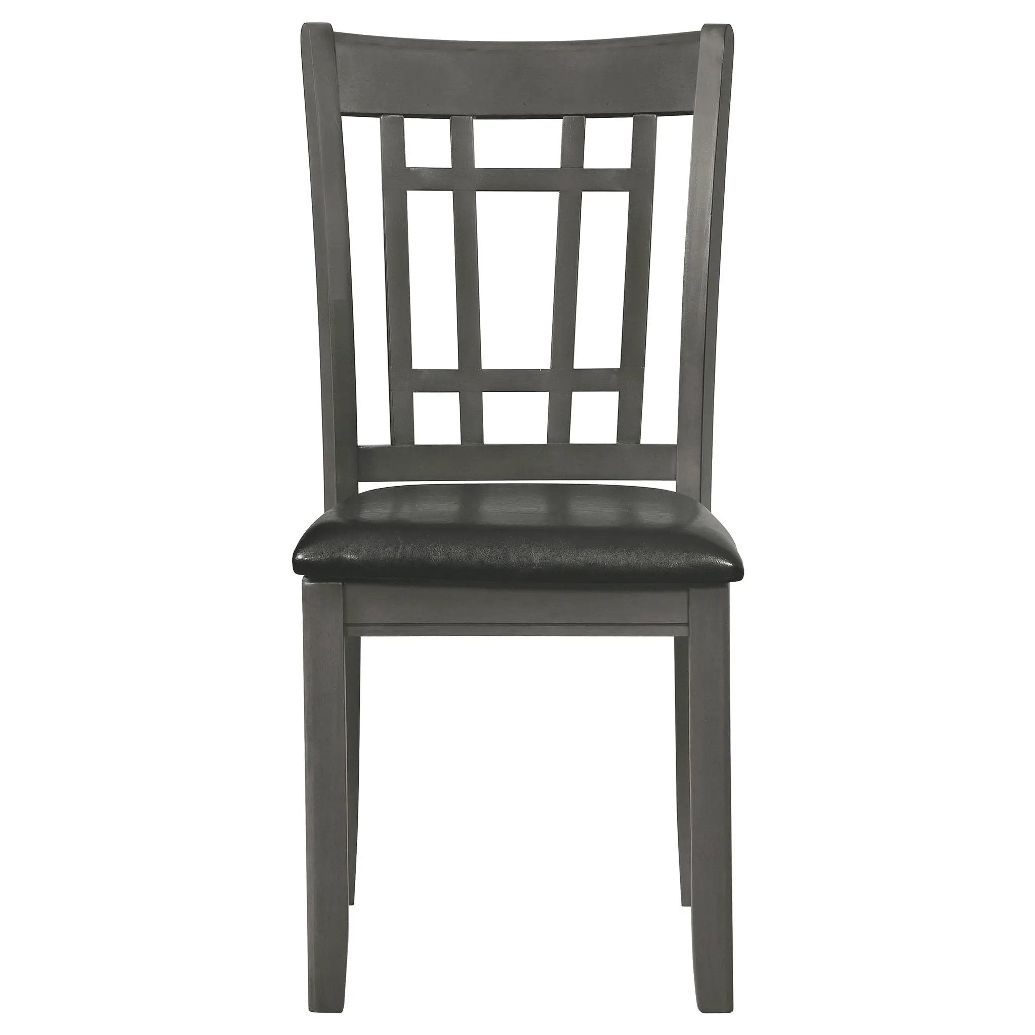Lavon 5-piece Oval Extension Leaf Dining Set Medium Grey by Unique Piece Furniture