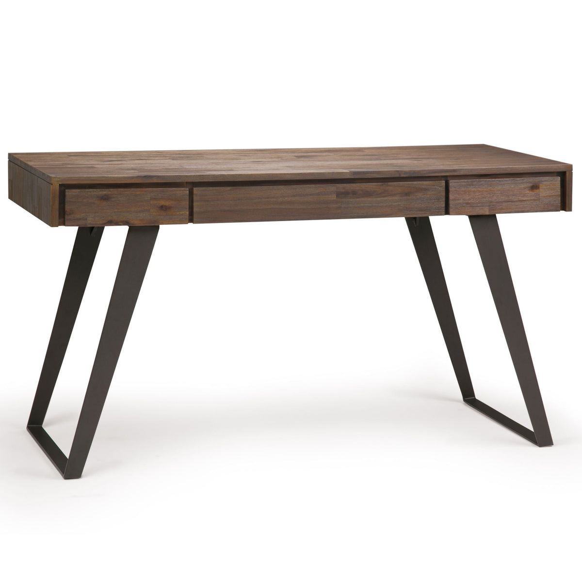 Handcrafted Acacia Writing Desk with Drawer Storage - Multiple Colors, photo 2 of 40