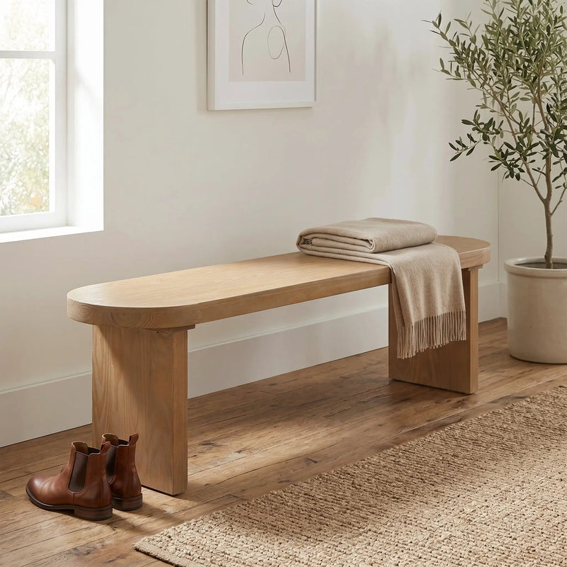 Indoor Pine Dining Bench by HouseOfZazla