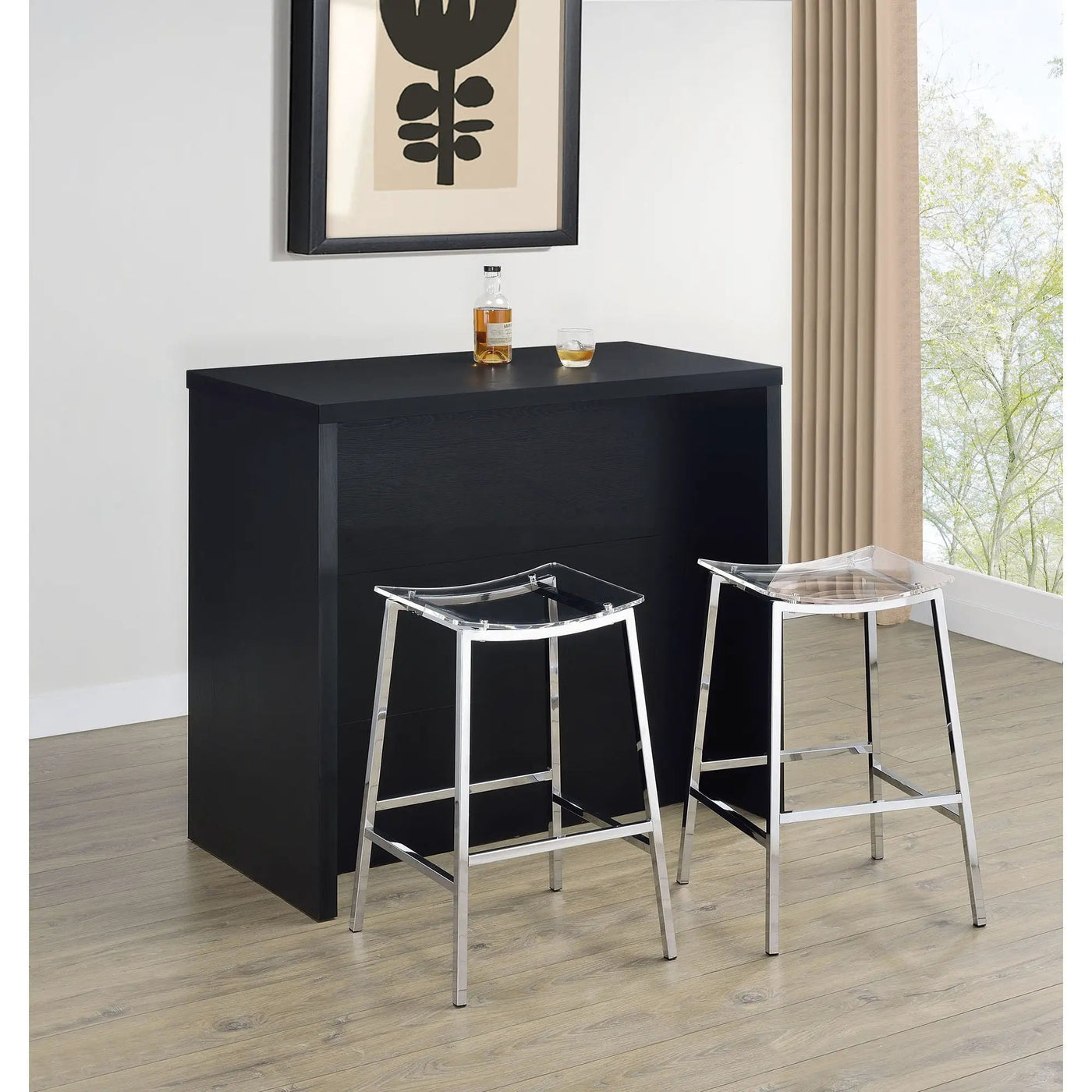 Irving - Freestanding Home Bar With Wine Storage by HouseOfZazla