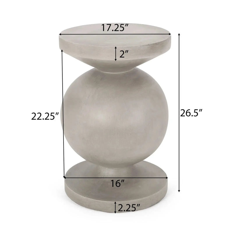 End Table, Outdoor - Natural by HouseOfZazla