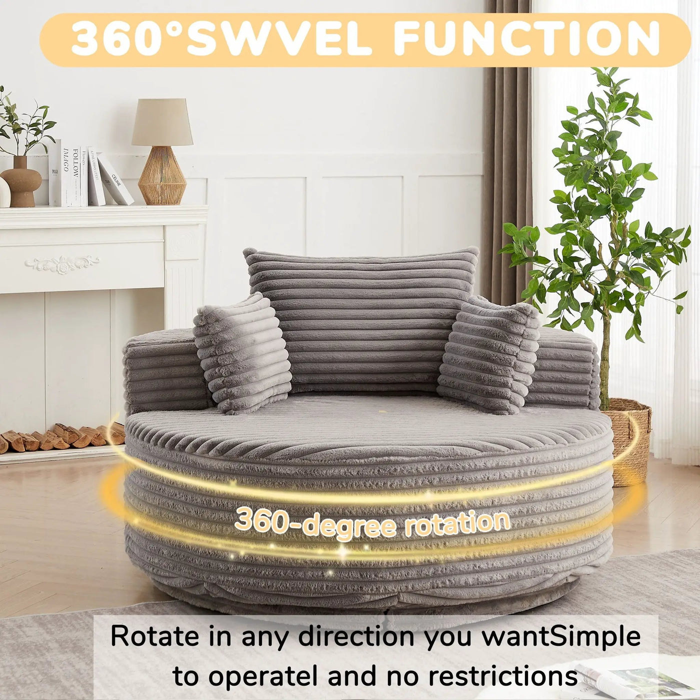 Single Sofa, Sleeper Chair For Living Room by HouseOfZazla