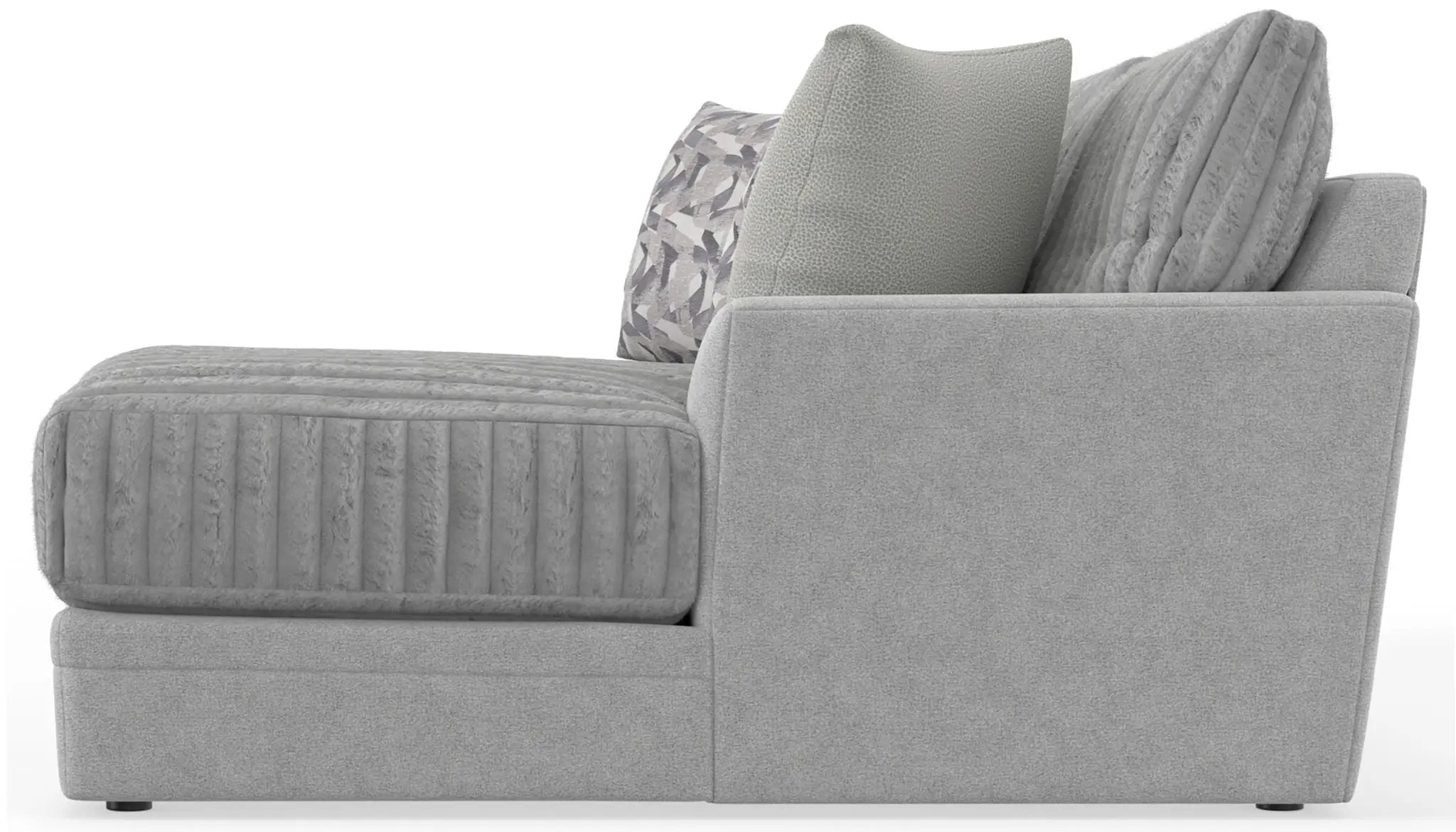 Titan - Sectional With Comfort Coil Seating And Accent Pillows Included by Unique Piece Furniture