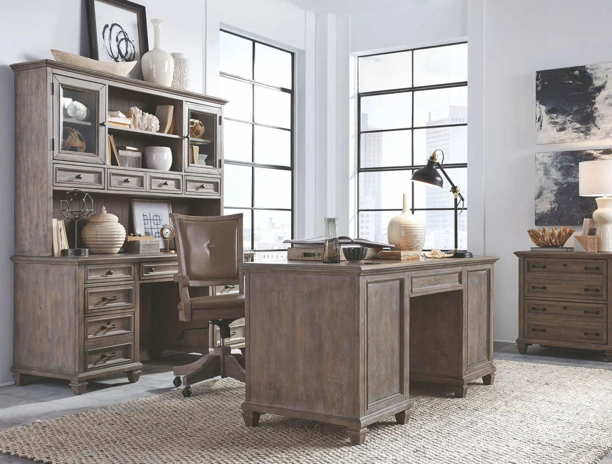 Lancaster - Credenza - Dove Tail Gray, photo 2 of 6
