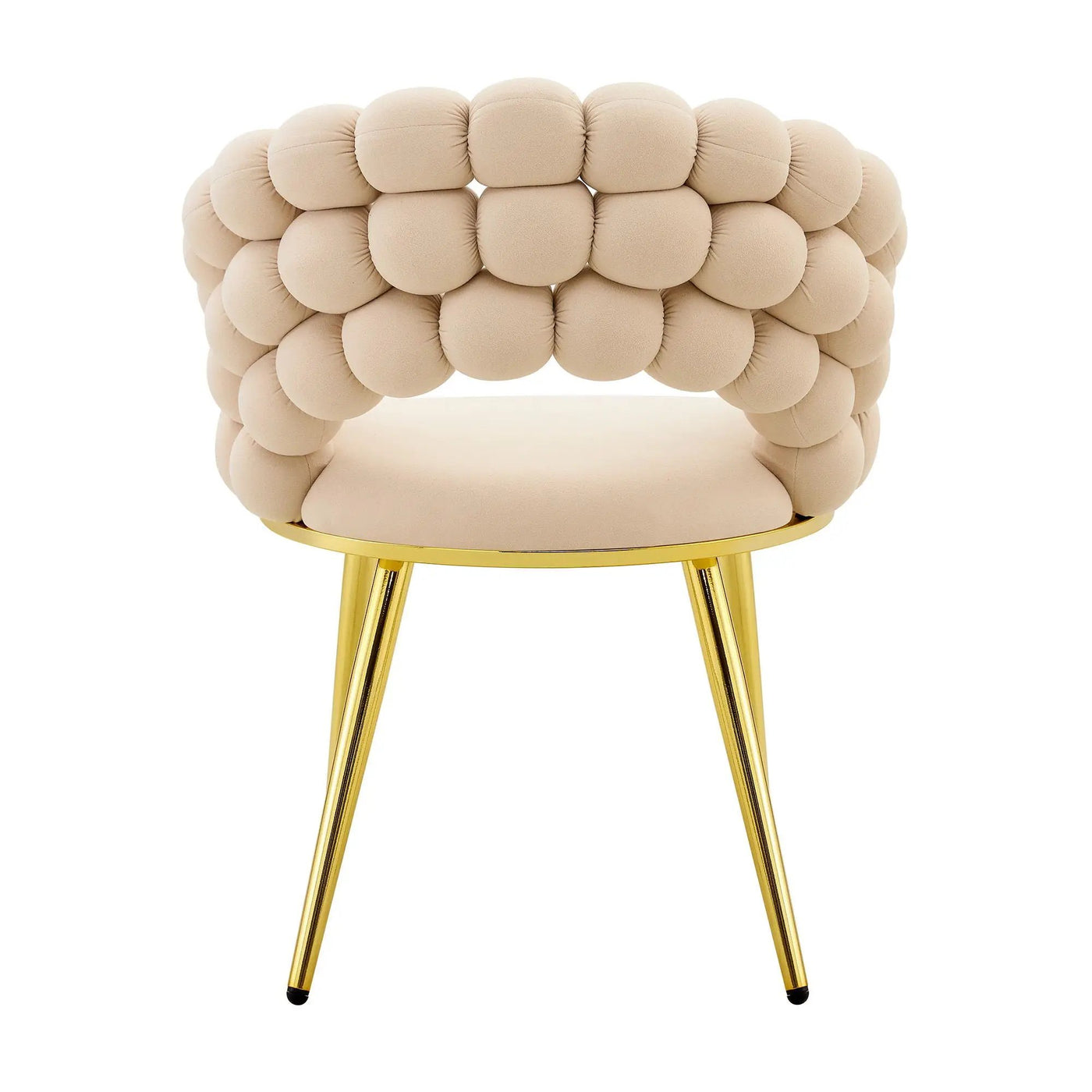Puffy Bubble, Ball Chain Chairs For Dining Room (Set of 2) by HouseOfZazla