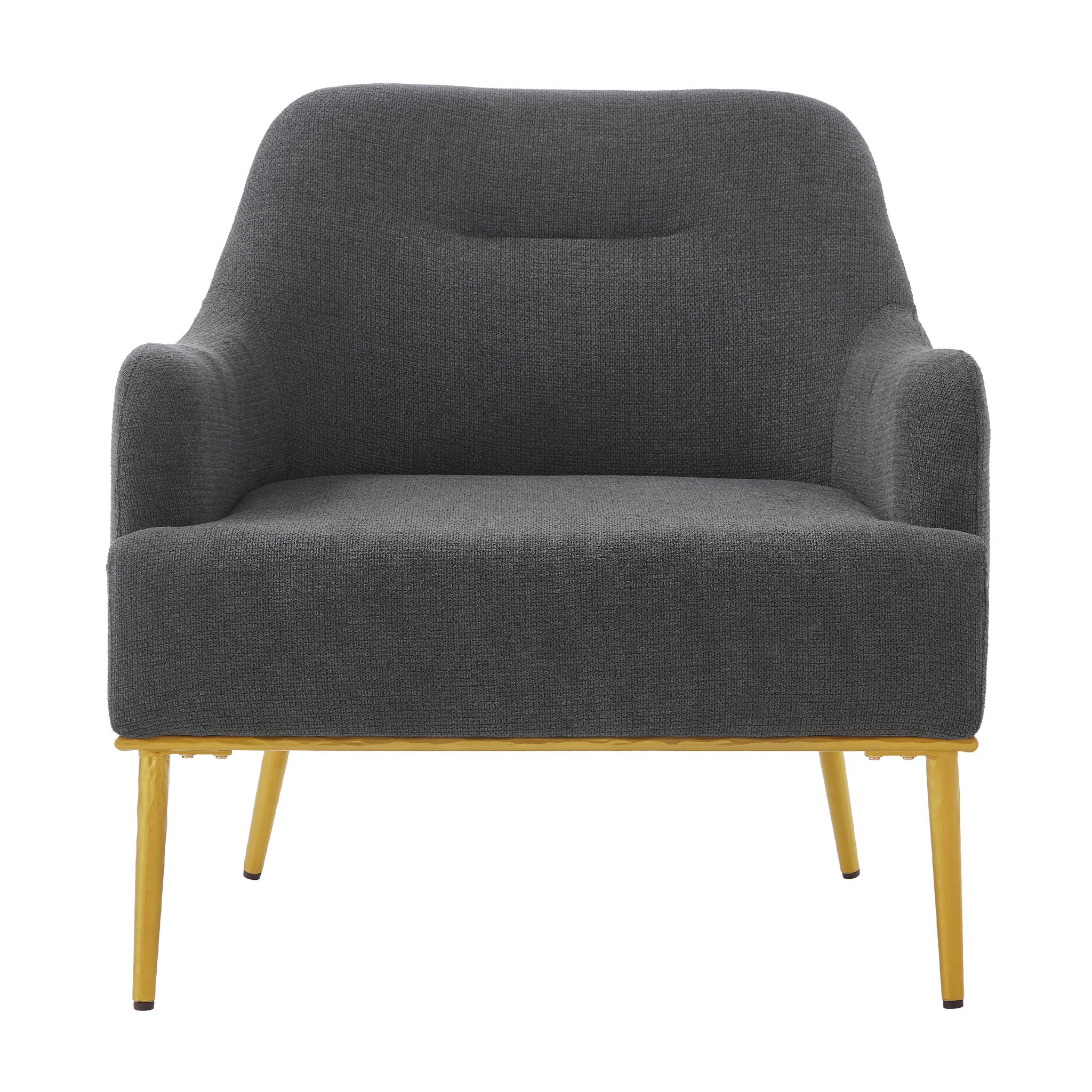 Modern Elegance Accent Chair With Curved Backrest by HouseOfZazla