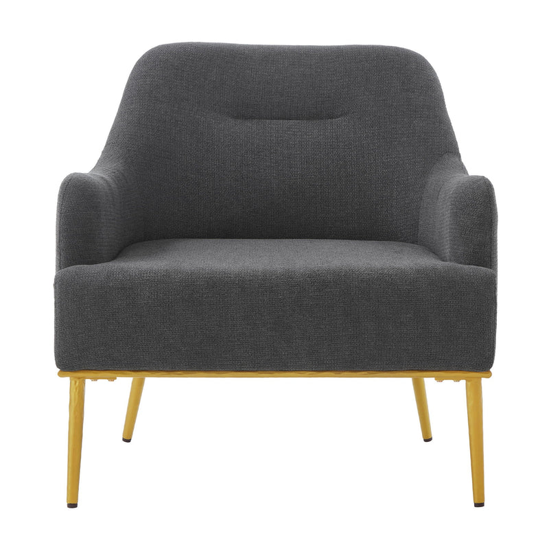 Modern Elegance Accent Chair With Curved Backrest by HouseOfZazla