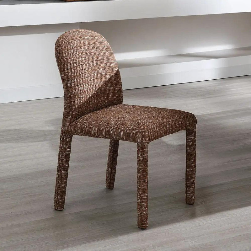 Lidi - Side Chair (Set of 2) - Brown Chenille by Unique Piece Furniture