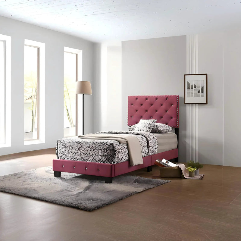 Luxurious Upholstered Bed by Unique Piece Furniture