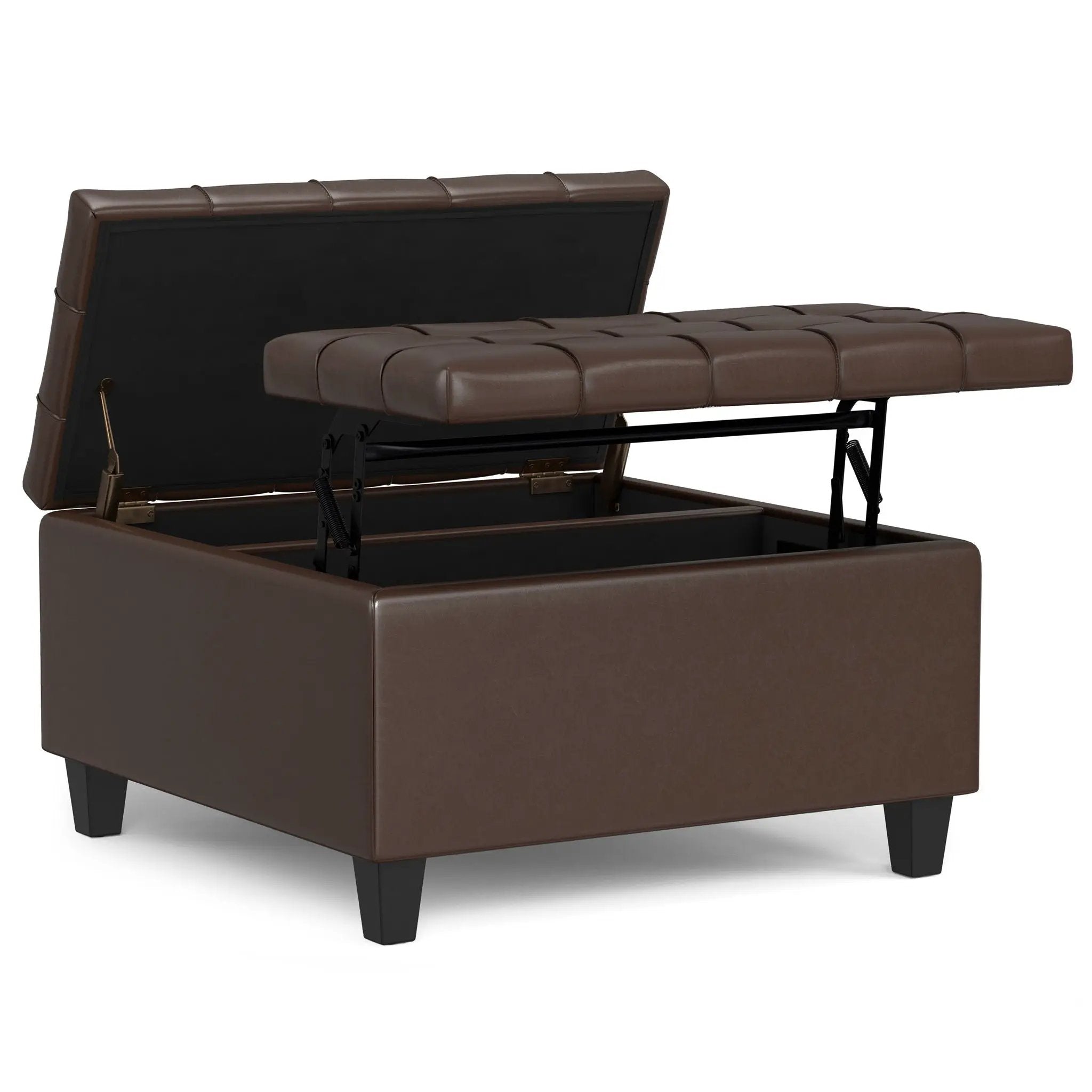 Harrison - Large Coffee Table Storage Ottoman by Unique Piece Furniture