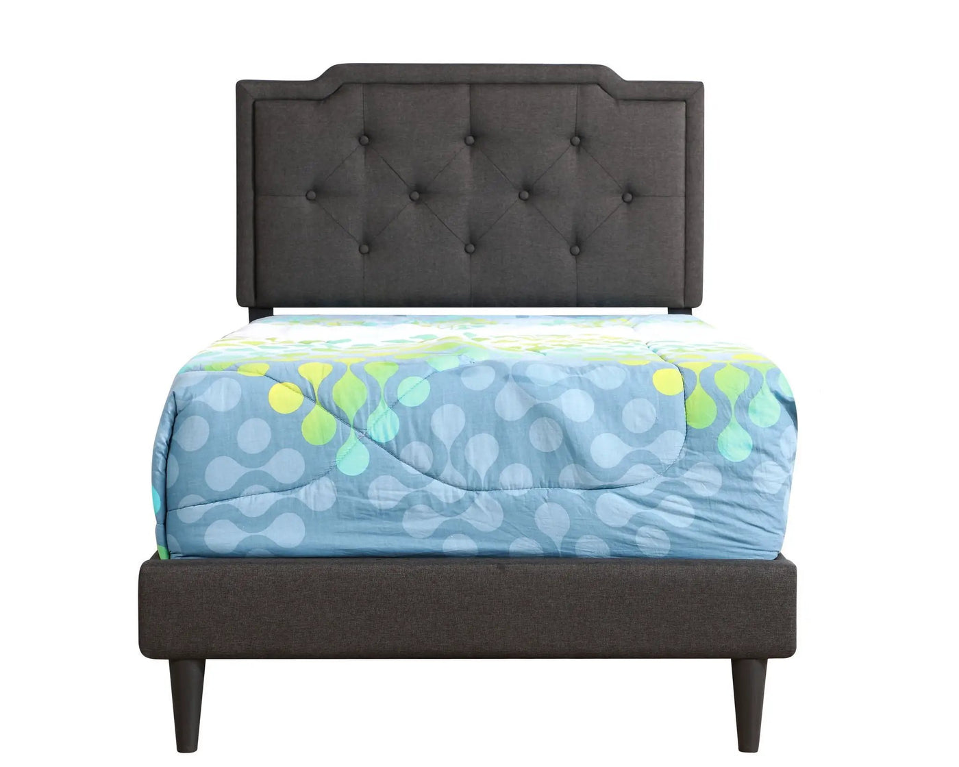 Button Tufted Bed Charming For Cozy Spaces by HouseOfZazla