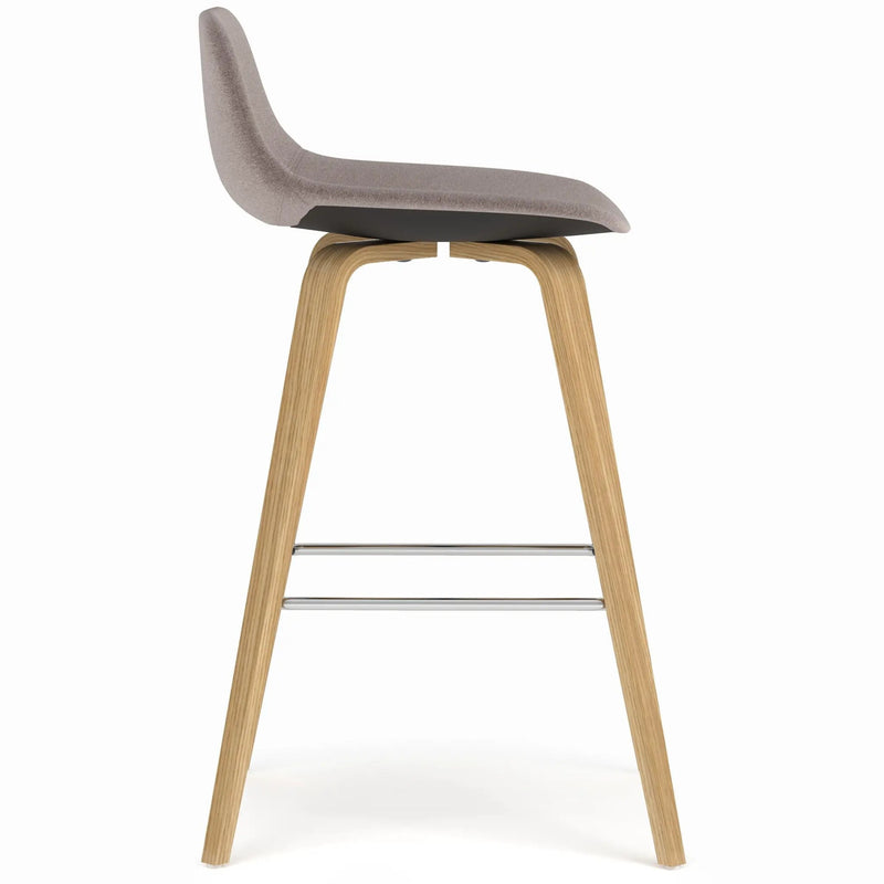 Randolph Bentwood - Upholstered Counter / Bar Height Stool (Set of 2) by HouseOfZazla