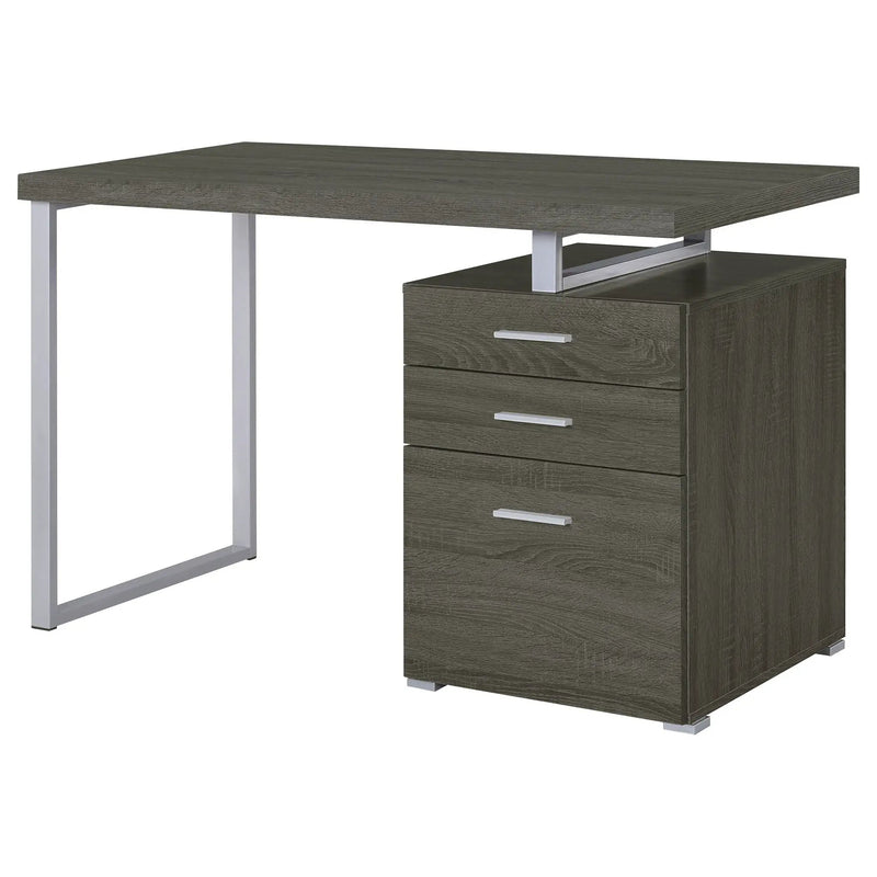 3 Drawer Reversible Office Desk by HouseOfZazla