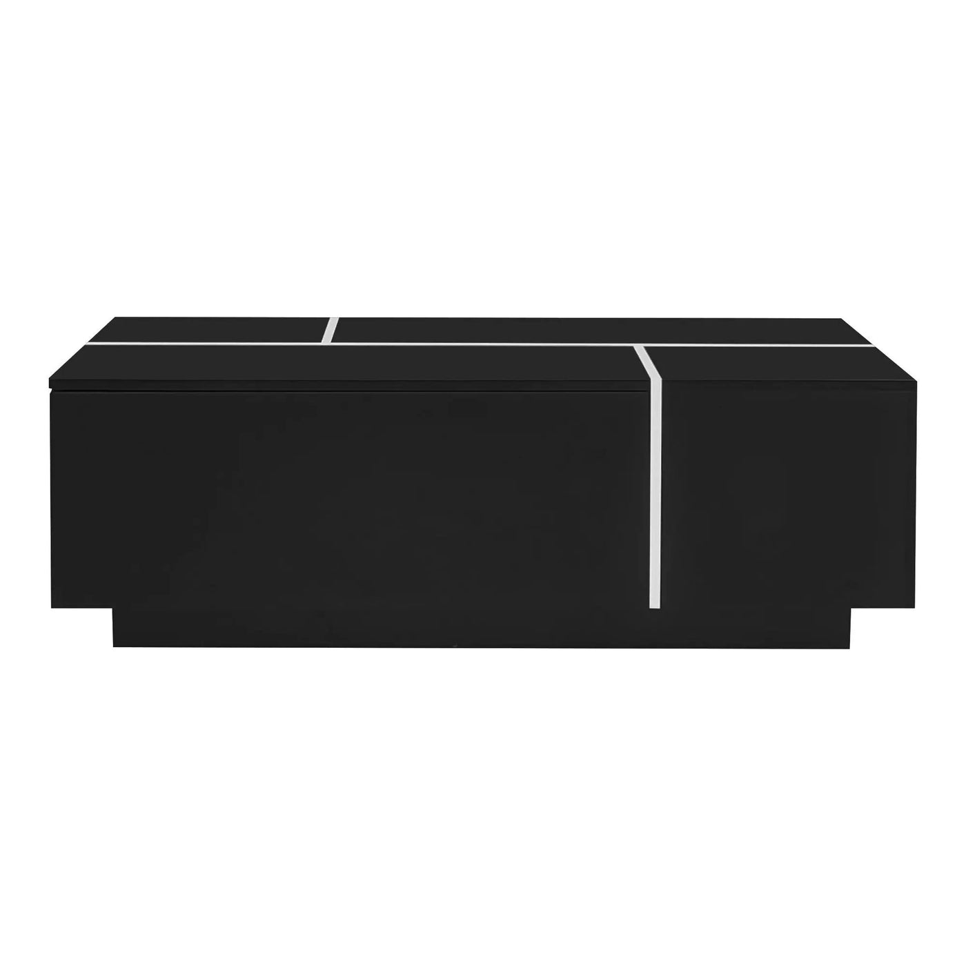 Extendable Coffee Table With 2 Hidden Storage Space And 2 Drawers For Living Room by HouseOfZazla