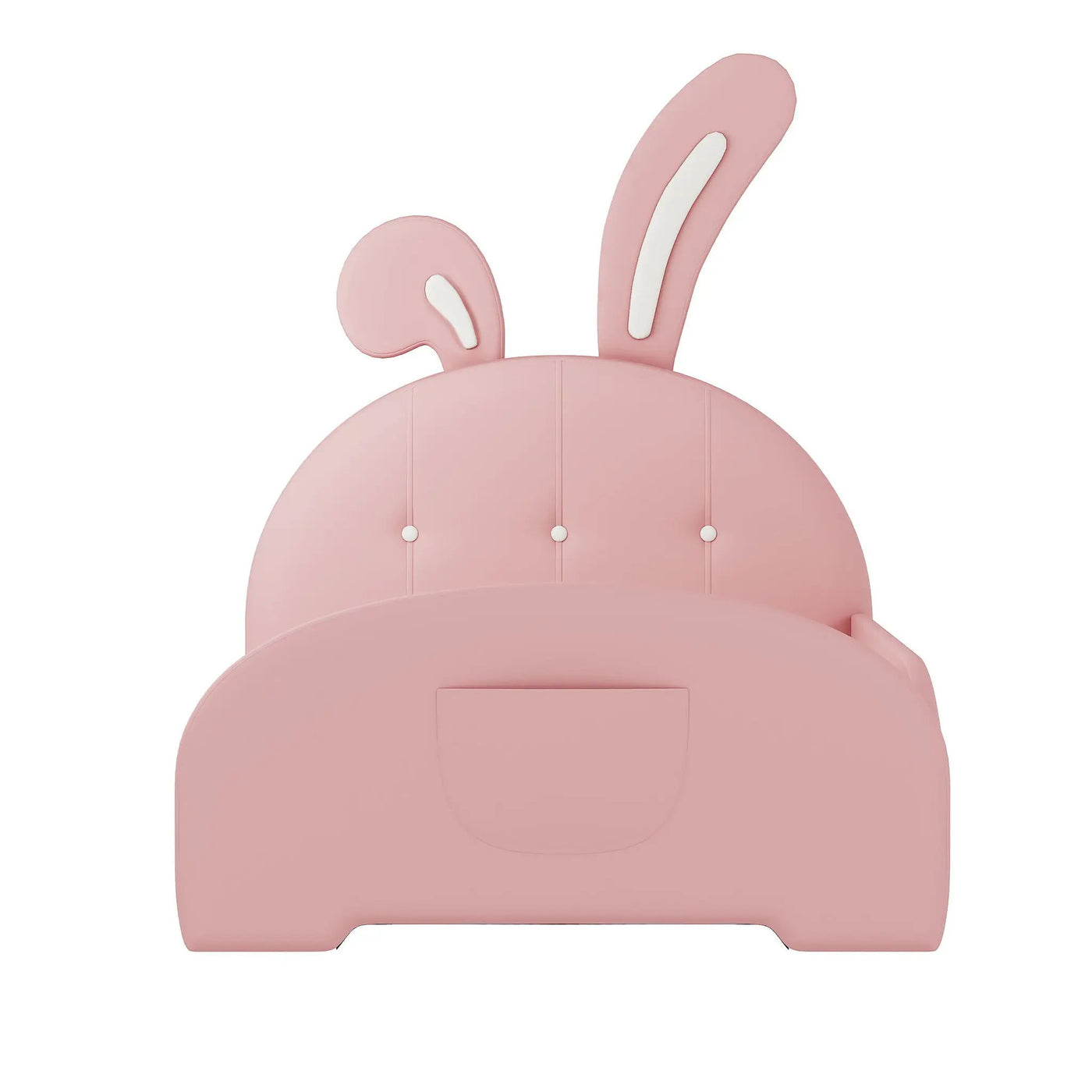 Upholstered Rabbit-Shape Princess Bed With Headboard And Footboard by Unique Piece Furniture