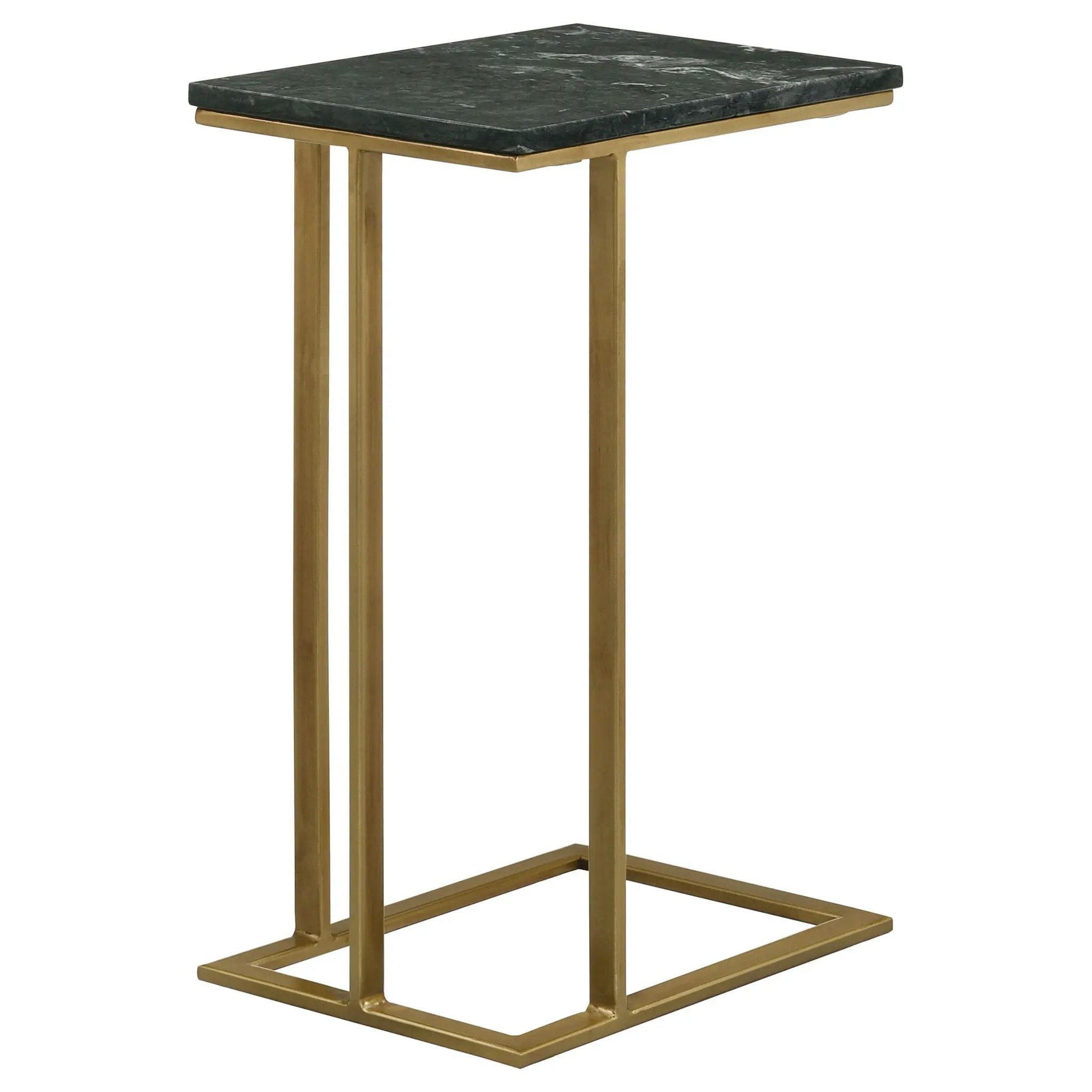 Encina - C-Shaped Sofa Side Table by HouseOfZazla