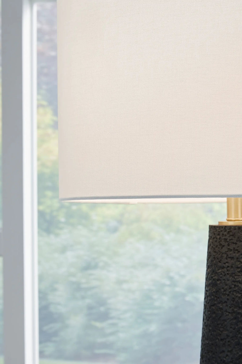 Hallburg - Poly Floor Lamp - Black by Unique Piece Furniture