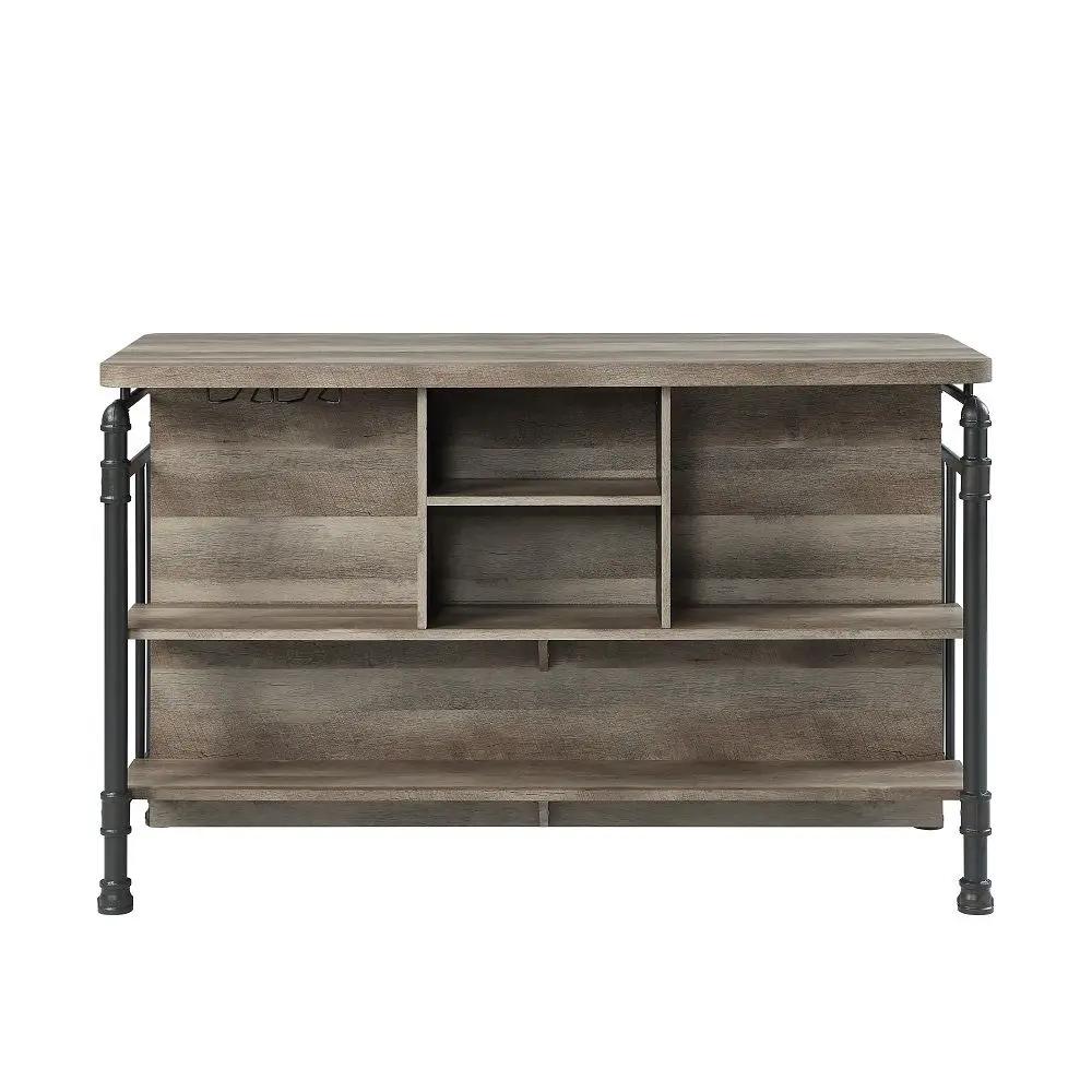 Edina - Counter Height Table - Antique Oak & Sandy Gray by Unique Piece Furniture