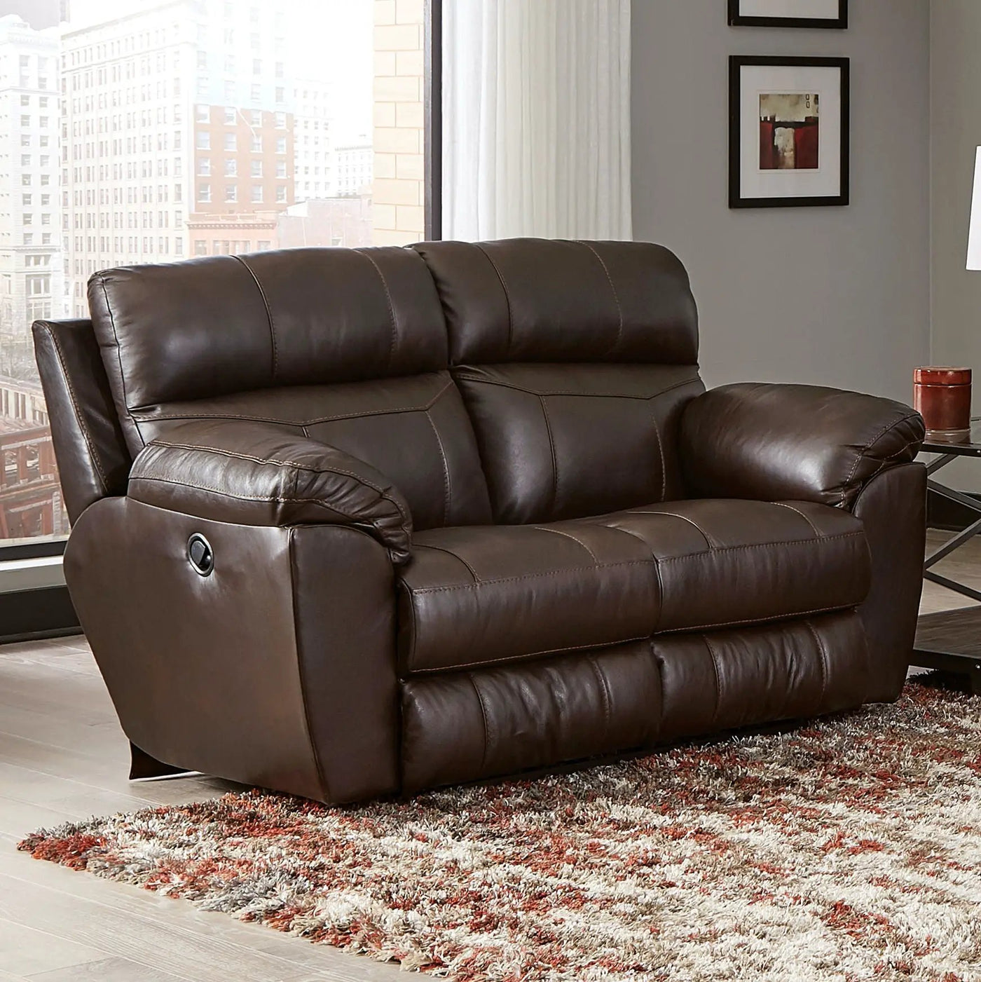 Costa - Lay Flat Reclining Loveseat by Unique Piece Furniture