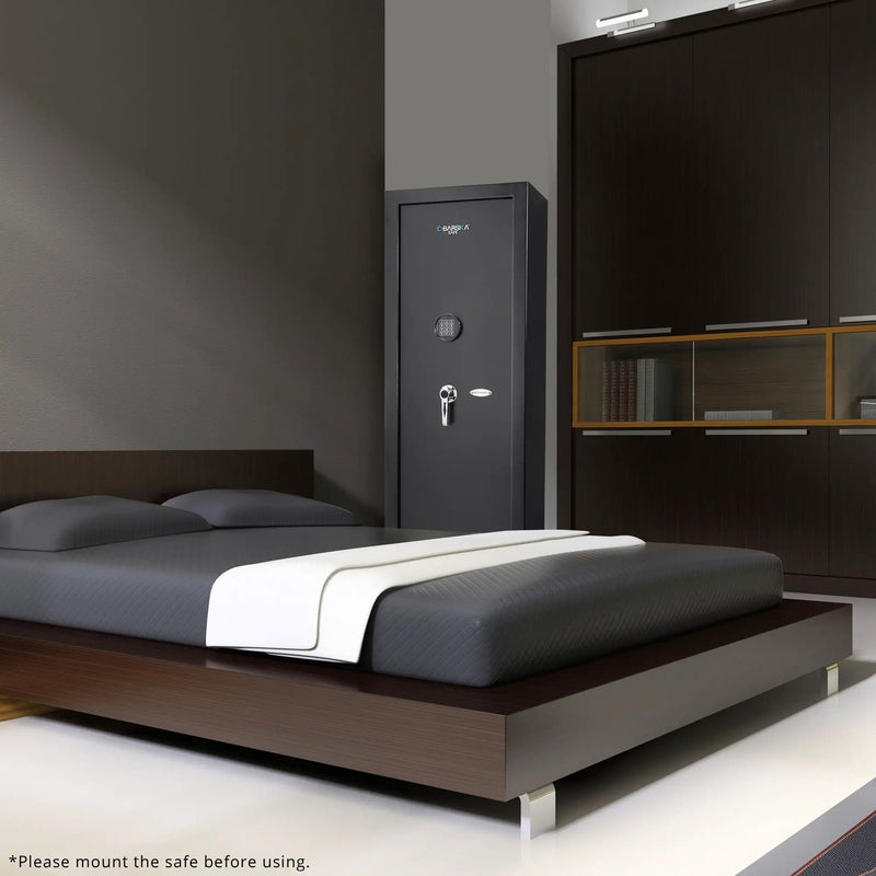 7.87 Cubic Ft Keypad Rifle Safe - Black by HouseOfZazla