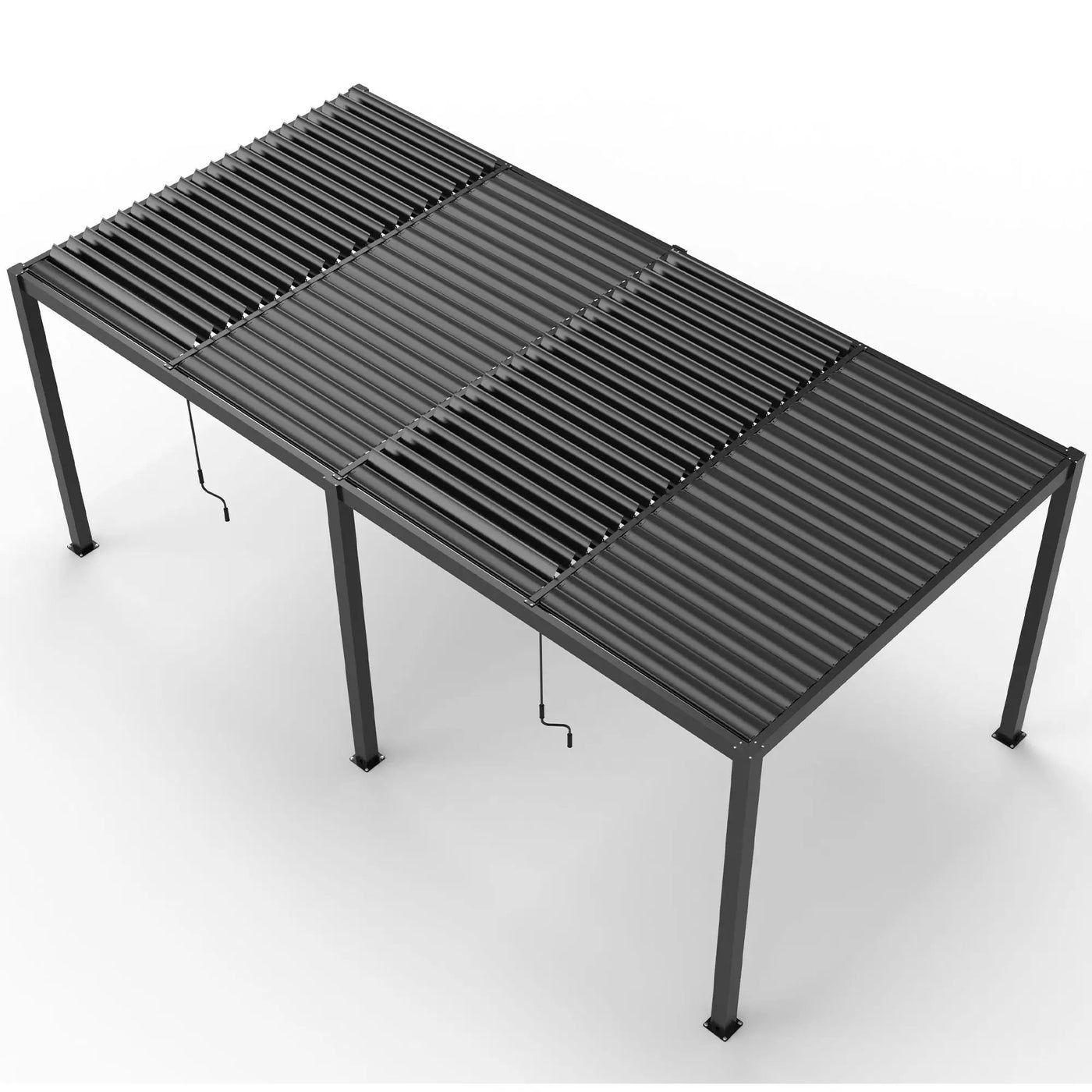 Louver Pergola Aluminium Frame & Louvers by HouseOfZazla