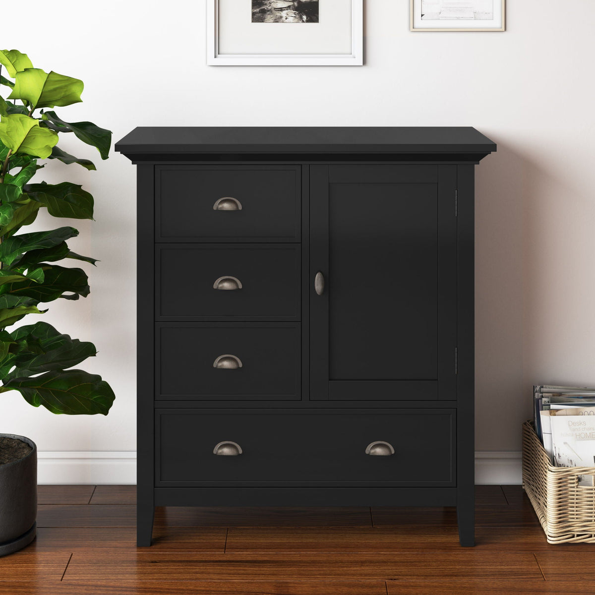 Redmond - Handcrafted Medium Storage Cabinet, photo 3 of 14