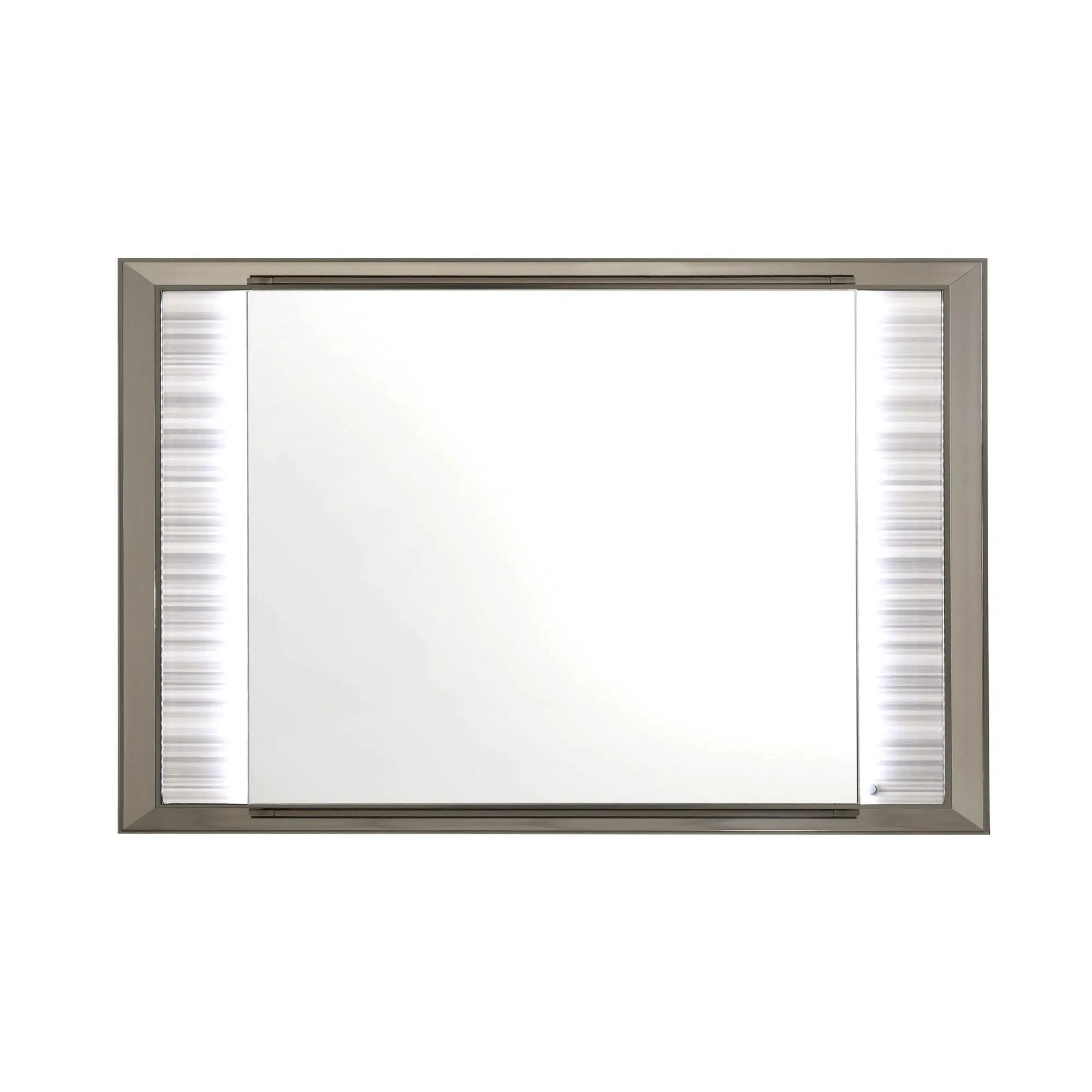 Star - Mirror With Built In LED And Frame - White by Unique Piece Furniture