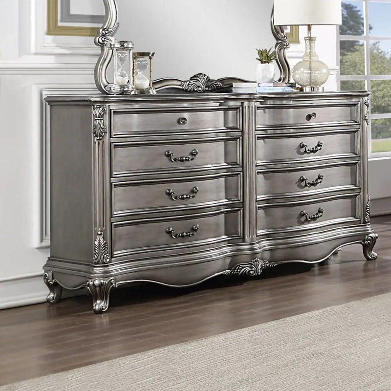 Ariadne - Dresser - Antique Platinum by Unique Piece Furniture