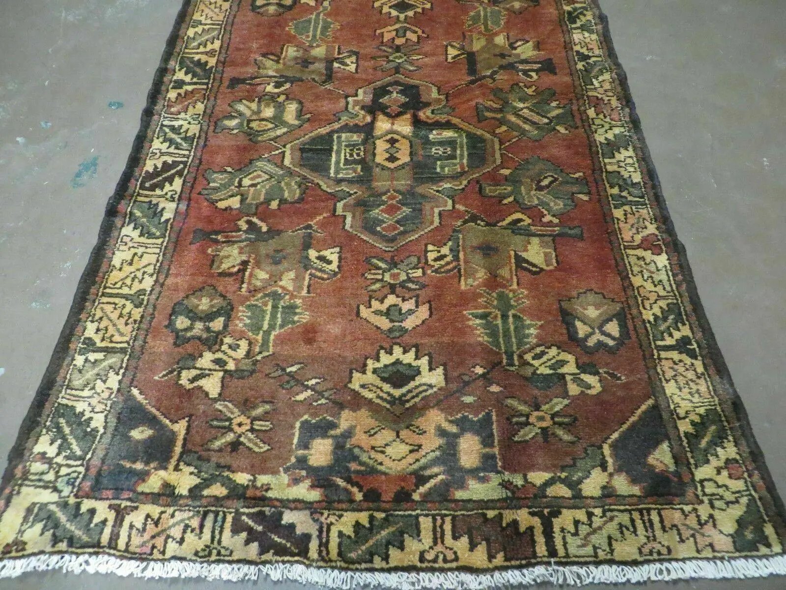 4' X 6' Antique 1920 Handmade Turkish Wool Rug Veg Dye Nice by Jewel Rugs