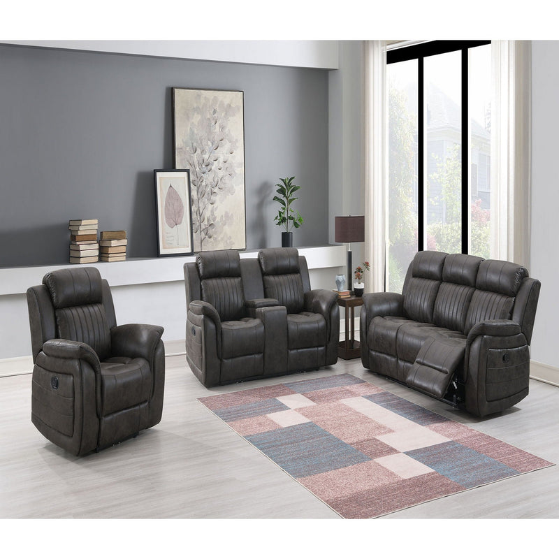 Steban Glider Recliner with Smooth Motion – Gray, photo 3 of 6