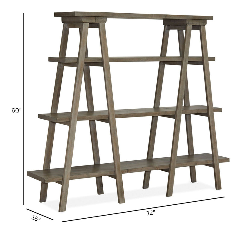 Lancaster - Bookshelf - Dove Tail Gray, photo 2 of 5