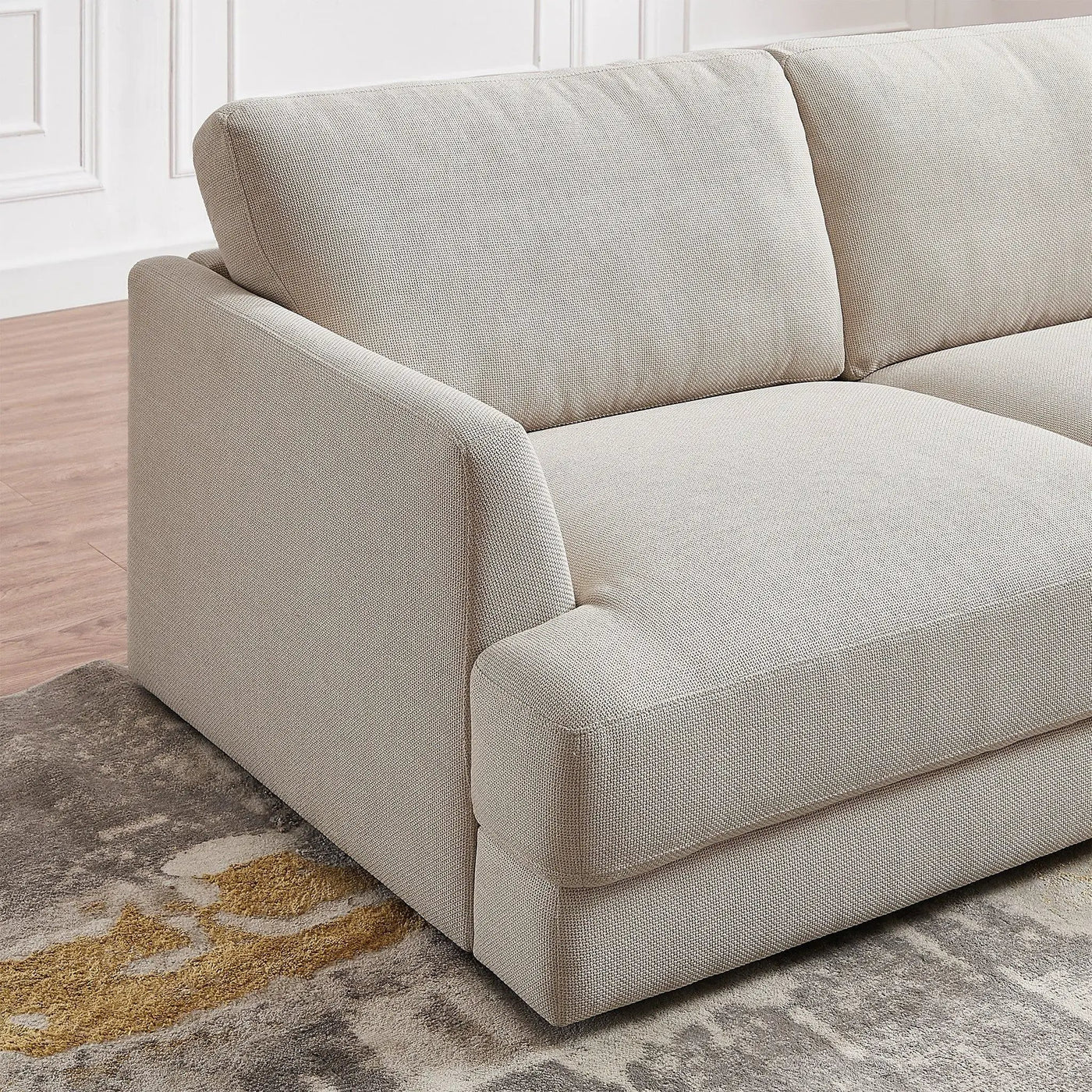 Glander - Comfortable Cozy Sectional Sofa by HouseOfZazla