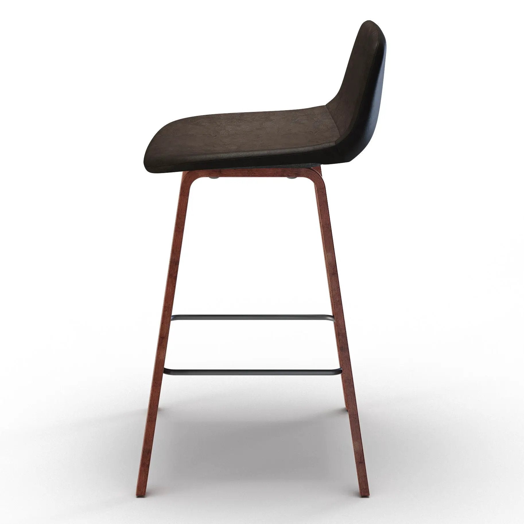 Addy - Counter Stool (Set of 2) - Distressed Brown by Unique Piece Furniture