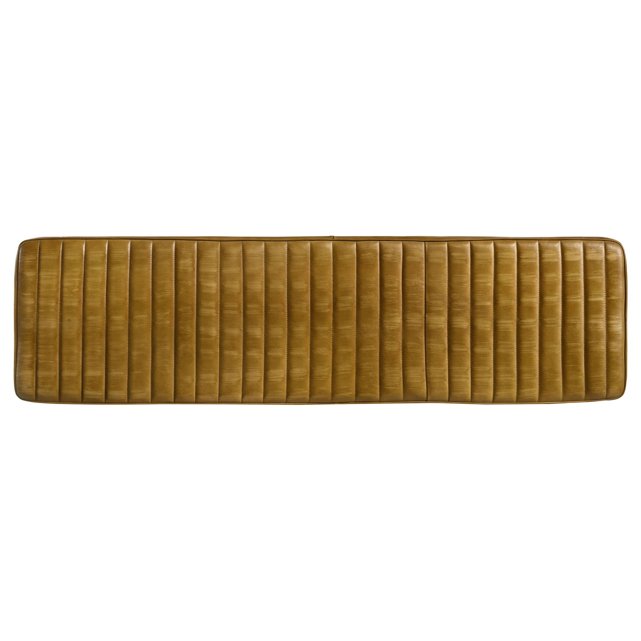 Tufted Cushion Side Bench With Tapered Legs by HouseOfZazla