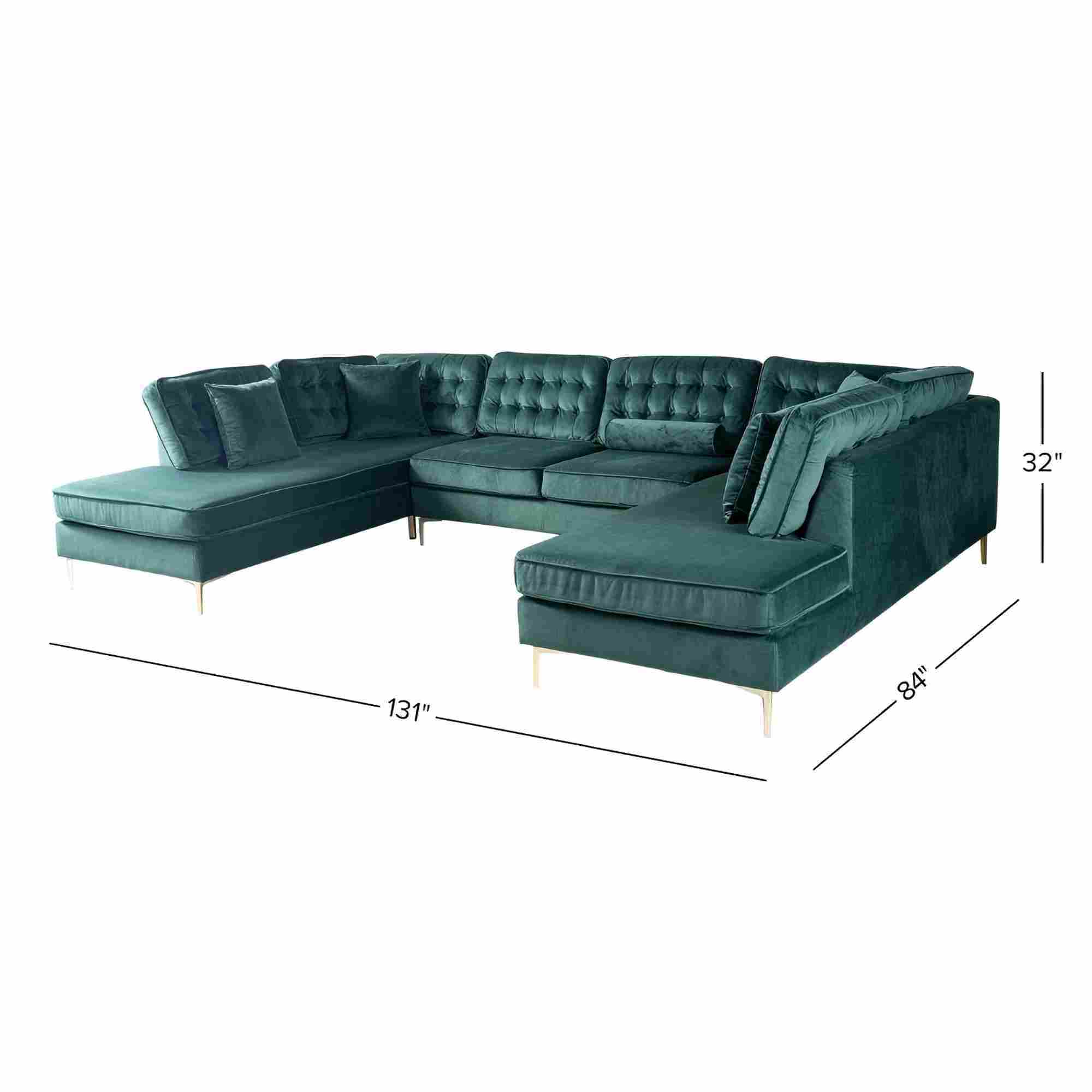 Brooke - Sectional Sofa by HouseOfZazla